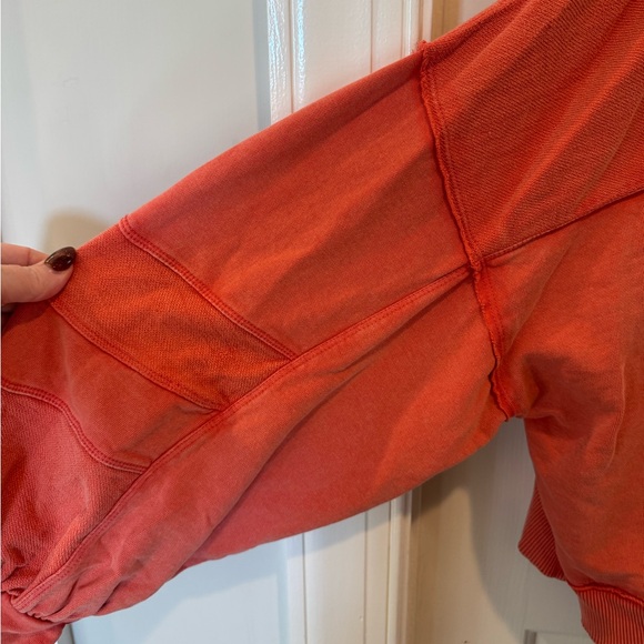 Pilcro Coral Cropped Sweatshirt Size 2X - Picture 12 of 13